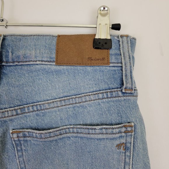 Madewell Perfect Vintage High Rise Crop Raw Hem Jean, Coney Destroyed - Picture 8 of 15